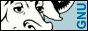 GNU 88x31 badge
